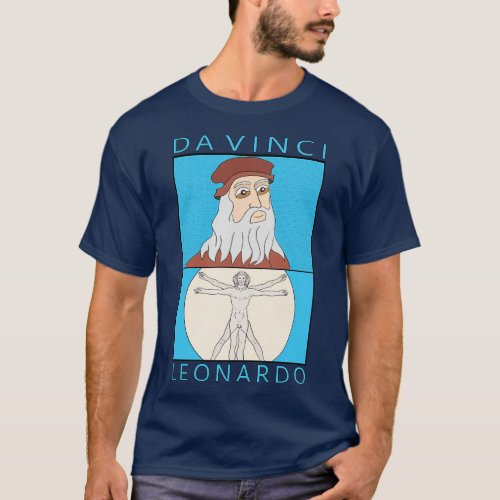 Leonardo Da Vinci T_Shirt