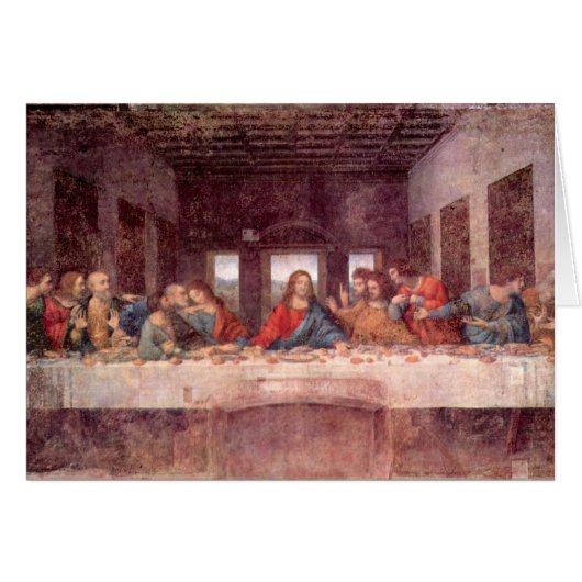 Leonardo da Vinci - The Last Supper Cards (Front Horizontal)