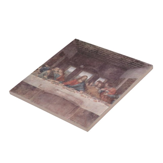 Leonardo da Vinci- The Last Supper Ceramic Tile (Side)