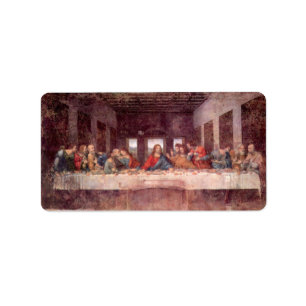 Leonardo da Vinci - The Last Supper Label