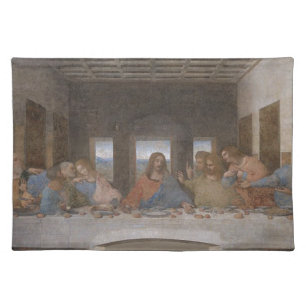 Leonardo da Vinci - The Last Supper painting Placemat