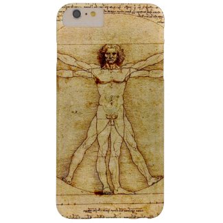 Leonardo da Vinci - Vitruvian Man drawing Barely There iPhone 6 Plus Case