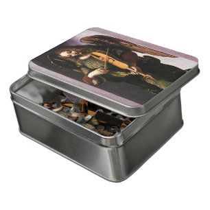 Leonardo da Vinci's Angel in Green with a Vielle Jigsaw Puzzle