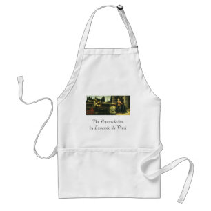 Leonardo da Vinci's Annunciation of the Lord Adult Apron