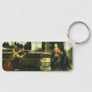 Leonardo da Vinci's Annunciation of the Lord Keychain