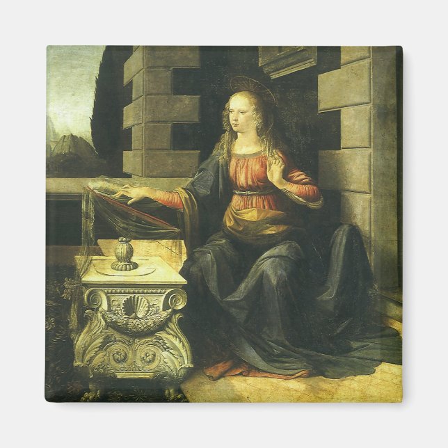 Leonardo da Vinci's Annunciation of the Lord Magnet (Front)