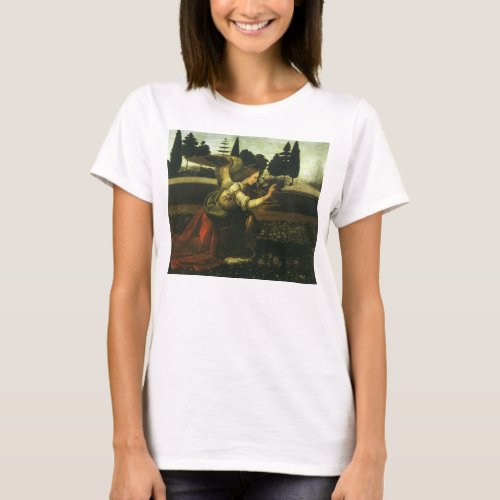 Leonardo da Vincis Annunciation of the Lord T_Shirt