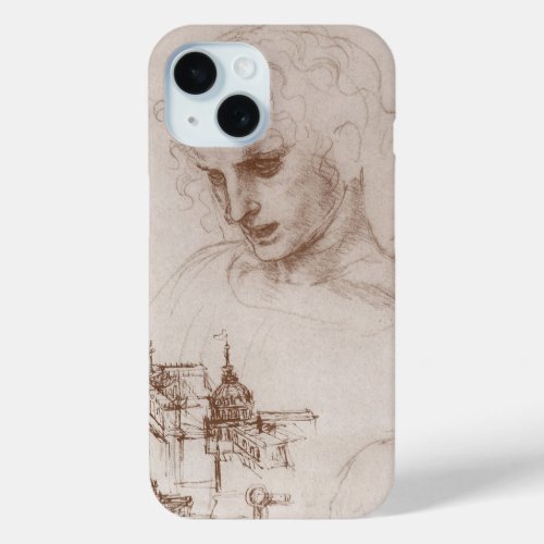 Leonardo da Vincis Apostle Jacobus Sforza Castle iPhone 15 Case