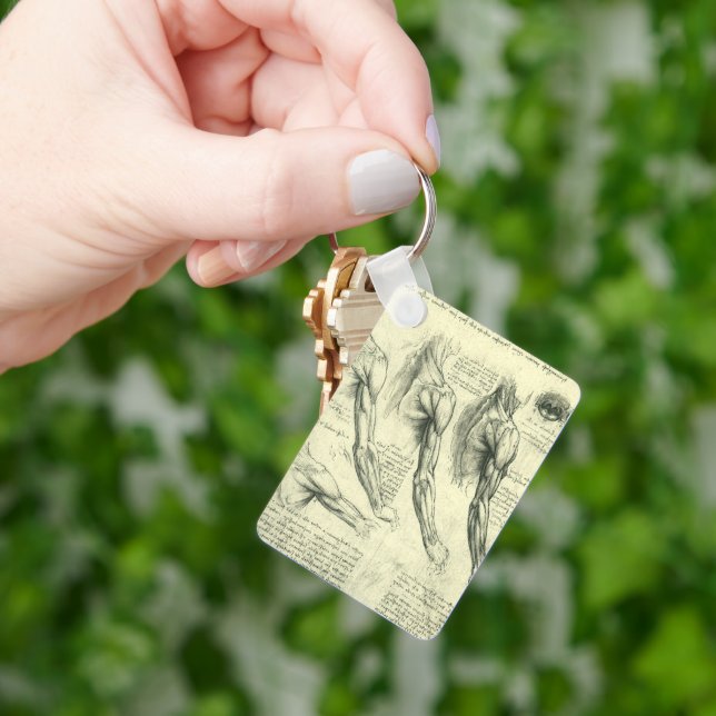 Leonardo da Vinci's Arm and Shoulder Anatomy Keychain (Hand)