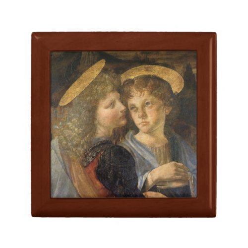 Leonardo da Vincis Baptism of Christ Angels Gift Box