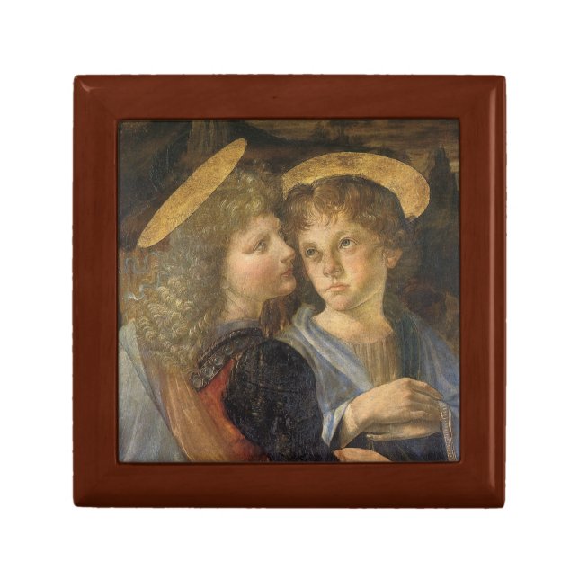 Leonardo da Vinci's Baptism of Christ Angels Gift Box (Front)
