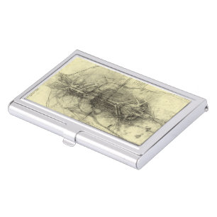 Leonardo da Vinci's Human Anatomy, Female Torso Business Card Holder