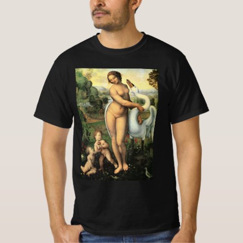 Leonardo da Vincis Leda and the Swan T_Shirt