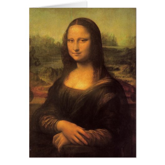 Leonardo Da Vinci's Mona Lisa Cards (Front)
