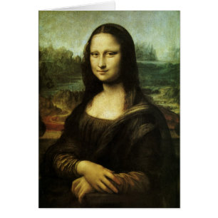 Leonardo da Vinci's Mona Lisa, Renaissance Art Cards