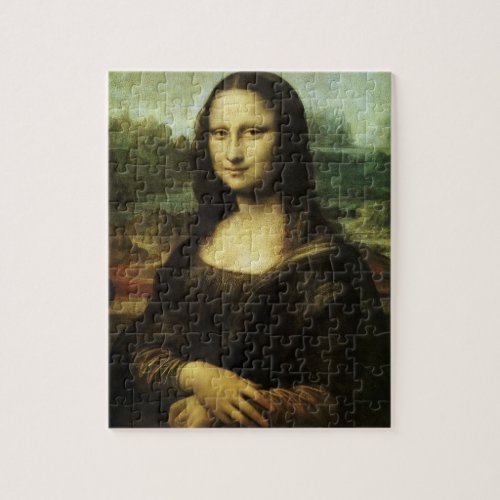 Leonardo da Vincis Mona Lisa Renaissance Art Jigsaw Puzzle