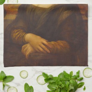 Leonardo da Vinci's Mona Lisa, Renaissance Art Kitchen Towel