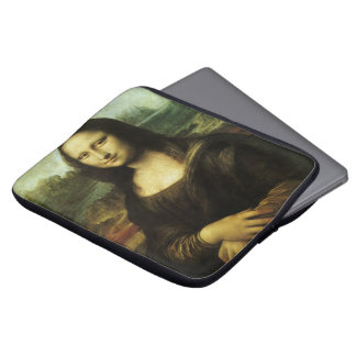 Leonardo da Vinci's Mona Lisa, Renaissance Art Laptop Sleeve