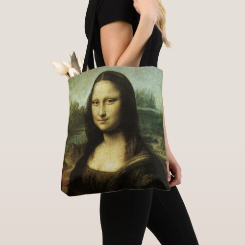 Leonardo da Vincis Mona Lisa Renaissance Art Tote Bag