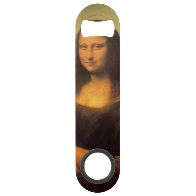 Leonardo Da Vinci's Mona Lisa Speed Bottle Opener (Back)