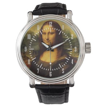 Leonardo Da Vinci's Mona Lisa Watch by Hakonart at Zazzle
