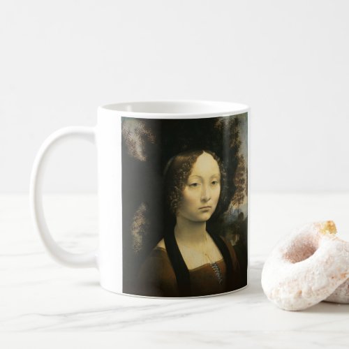 Leonardo da Vincis Portrait of Ginevra Benci Coffee Mug