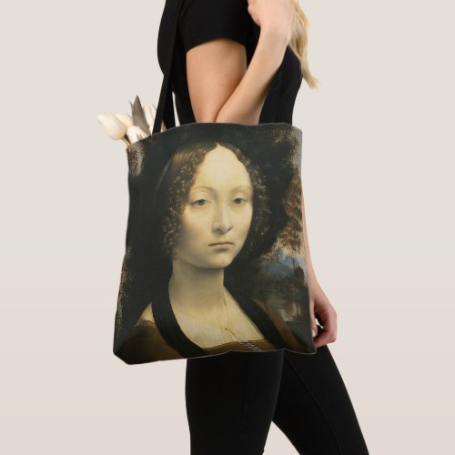 Leonardo da Vincis Portrait of Ginevra Benci Tote Bag