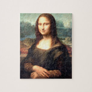 Leonardo da Vinci's Portrait of Mona Lisa  Jigsaw  Jigsaw Puzzle