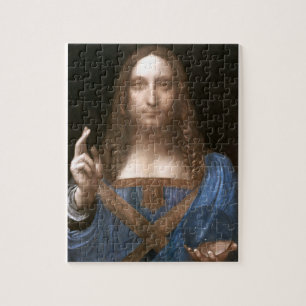 Leonardo da Vinci's Portrait of Salvator Mundi Jigsaw Puzzle