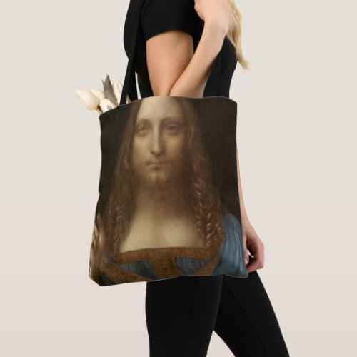 Leonardo da Vincis Salvator Mundi Jesus Christ Tote Bag