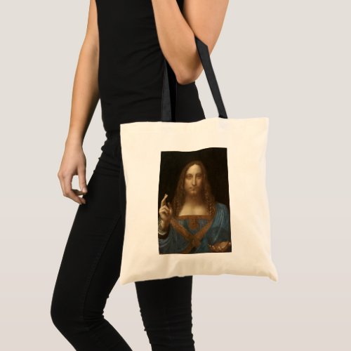Leonardo da Vincis Salvator Mundi Jesus Christ Tote Bag