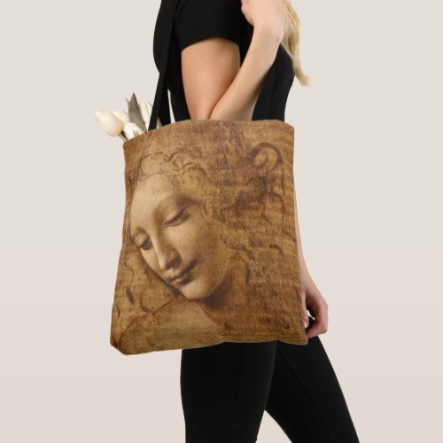 Leonardo da Vincis Scapigliata Head of a Woman Tote Bag