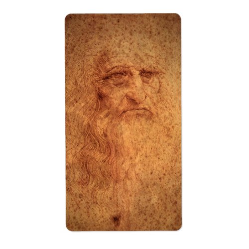 Leonardo da Vincis Self Portrait Renaissance Art Label