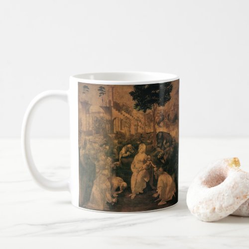 Leonardo da Vincis The Adoration of the Magi Coffee Mug