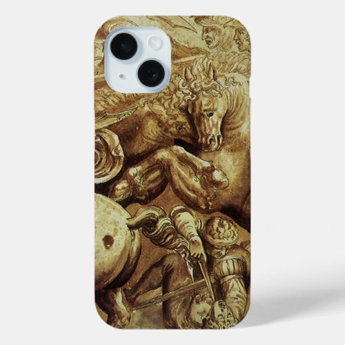 Leonardo da Vincis The Battle of Anghiari iPhone 15 Case