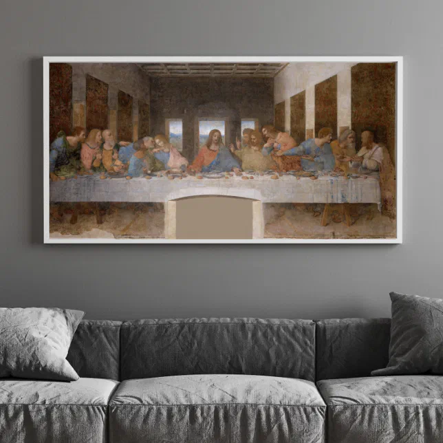 Leonardo da Vinci's The Last Supper (1495-1498) Poster | Zazzle