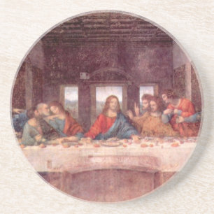Leonardo da Vinci's The Last Supper Drink Coaster