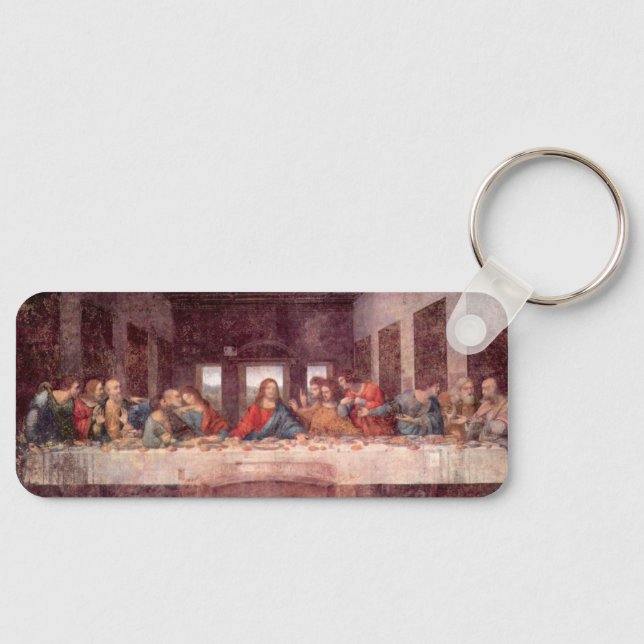 Leonardo da Vinci's The Last Supper Keychain (Front)