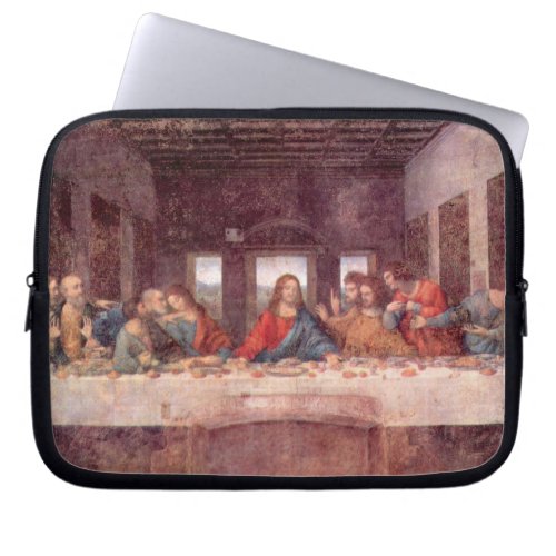 Leonardo da Vincis The Last Supper Laptop Sleeve