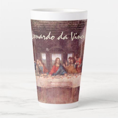 Leonardo da Vincis The Last Supper Latte Mug