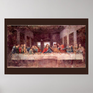 Leonardo da Vinci's The Last Supper Poster
