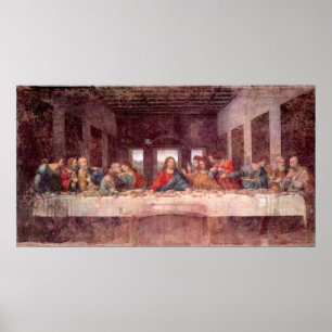 Leonardo da Vinci's The Last Supper Poster
