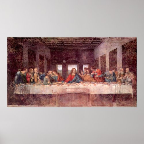 Leonardo da Vincis The Last Supper Poster