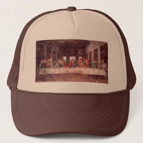Leonardo da Vincis The Last Supper Trucker Hat
