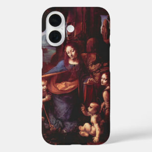 Leonardo da Vinci's Virgin (Madonna) of the Rocks iPhone 16 Case