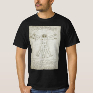 Leonardo da Vinci's Vitruvian Man T-Shirt