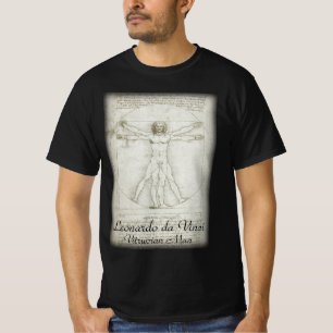 Leonardo da Vinci's Vitruvian Man T-Shirt