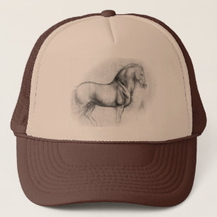 Leonardo DaVinci Horse Cap