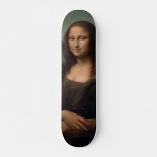 leonardo davinci-mona lisa skateboard
