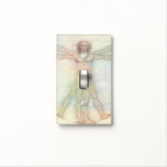 Leonardo Davinci Vitruvian Man Light Switch Cover at Zazzle